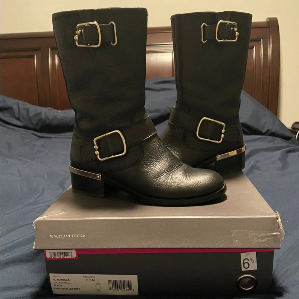 Vince Camuto Moto Boots